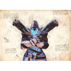 The Hobbit - Parchment map, Pergament karta