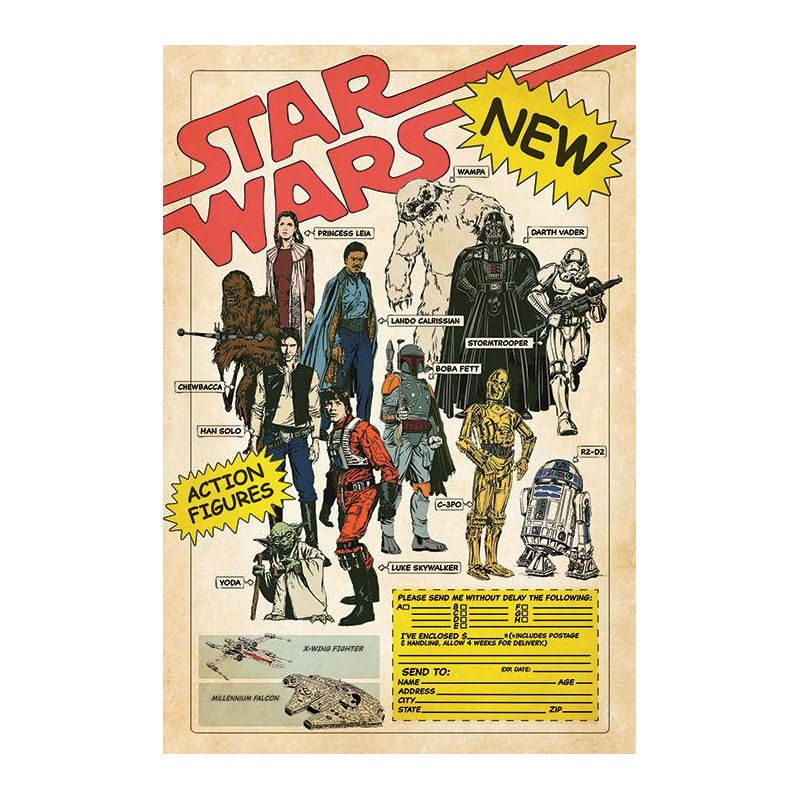 Star Wars - Action Figures Orderform Star Wars - Action Figures Orderform