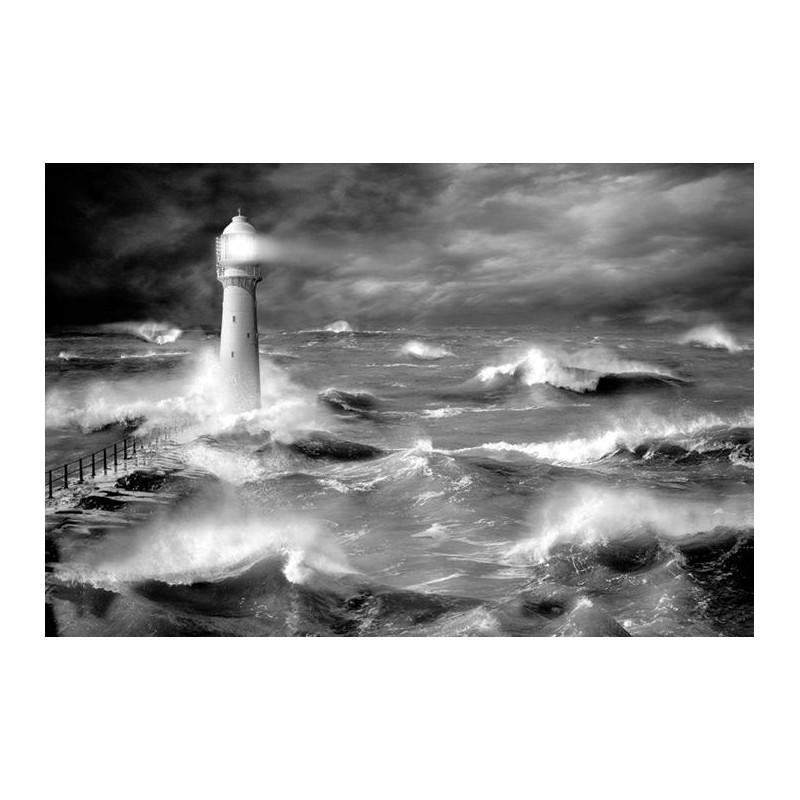 Lighthouse - Fyr i storm Lighthouse - Fyr i storm