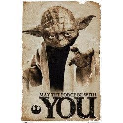 Star Wars - Yoda - May the force be with you