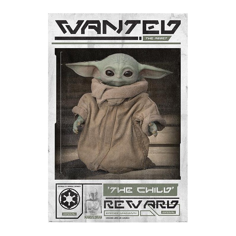 Star Wars - The Mandalorian - Wanted The Child Star Wars - The Mandalorian - Wanted The Child