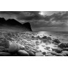 Pebble Beach - Black and White