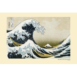 Hokusai - The great wave of Kanagawa - Asiatisk konst