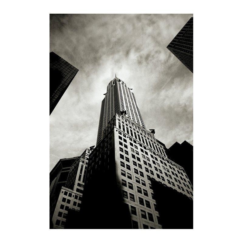 New York - From Below - Black and White New York - From Below - Black and White