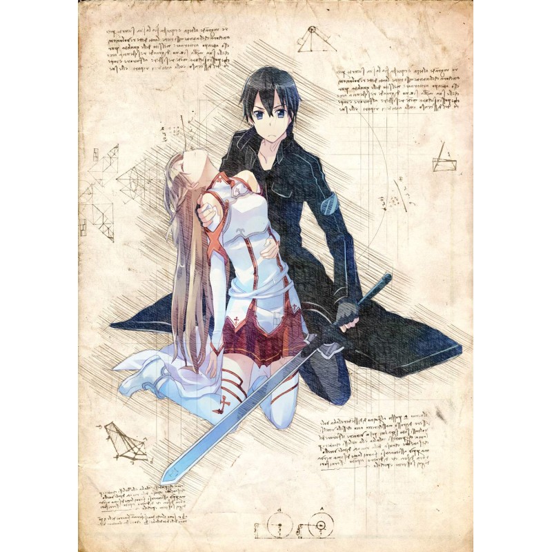 The Hobbit - Parchment map, Pergament karta The Hobbit - Parchment map, Pergament karta