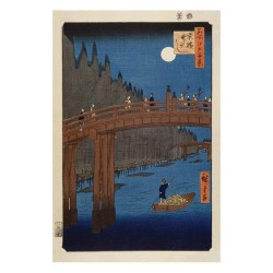 Ando Hiroshige - Kyoto Bridge - Asiatisk konst