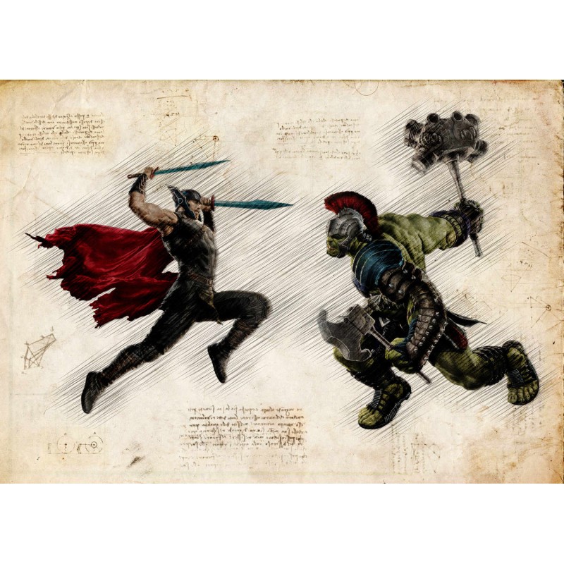 The Hobbit - Parchment map, Pergament karta The Hobbit - Parchment map, Pergament karta