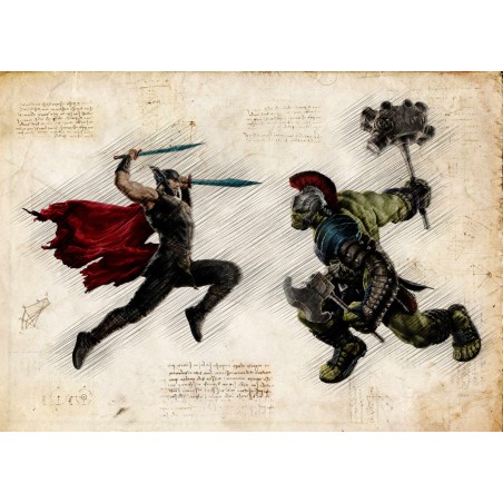 The Hobbit - Parchment map, Pergament karta