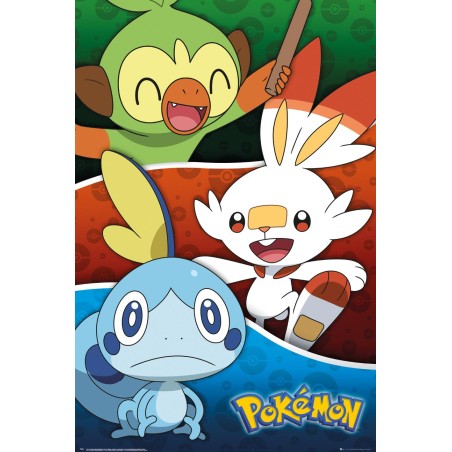 Pokemon - Galar Starters