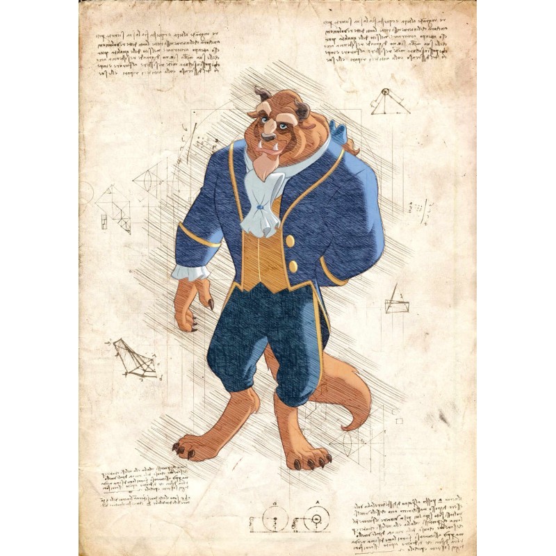The Hobbit - Parchment map, Pergament karta The Hobbit - Parchment map, Pergament karta