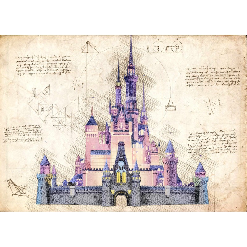 The Hobbit - Parchment map, Pergament karta The Hobbit - Parchment map, Pergament karta
