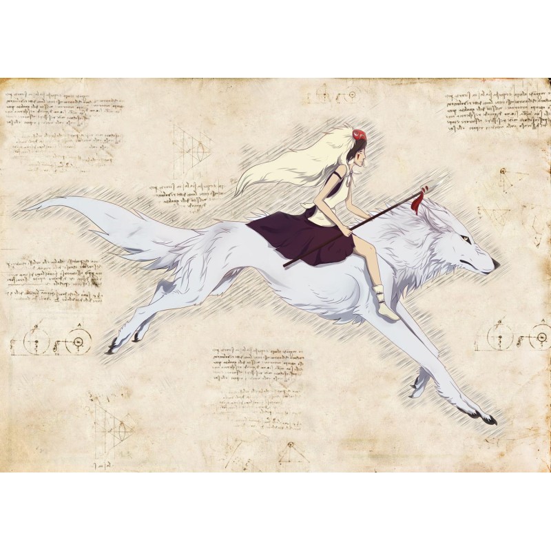The Hobbit - Parchment map, Pergament karta The Hobbit - Parchment map, Pergament karta