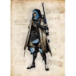 The Hobbit - Parchment map, Pergament karta