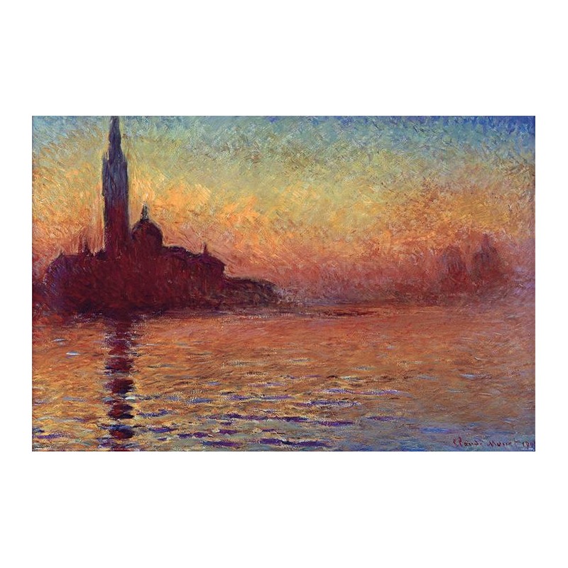 Claude Monet (San Giorgio Maggiore at Dusk) Claude Monet (San Giorgio Maggiore at Dusk)