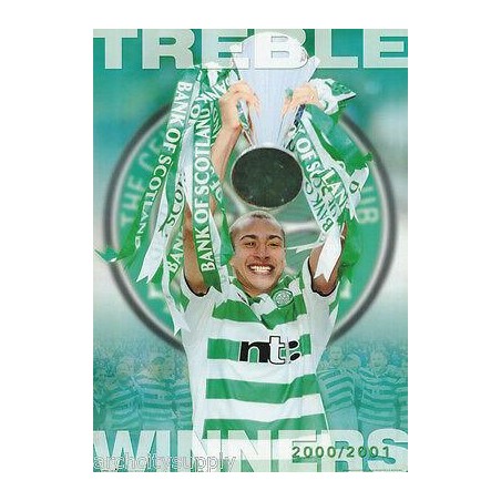 Celtic - Henke Larsson Winners 2000/2001