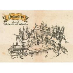 The Hobbit - Parchment map, Pergament karta