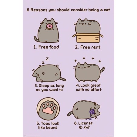  Pusheen (Reasons to be a Cat)