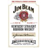 Jim Beam Whiskey - Bottle Label 