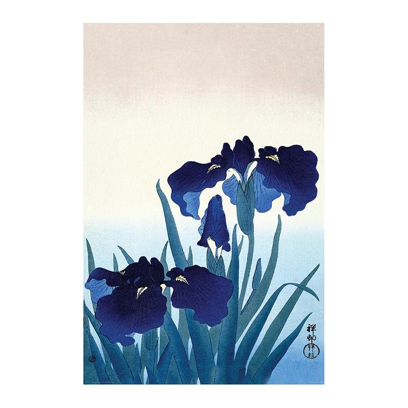 Ohara Koson (Iris Flowers) Ohara Koson (Iris Flowers)