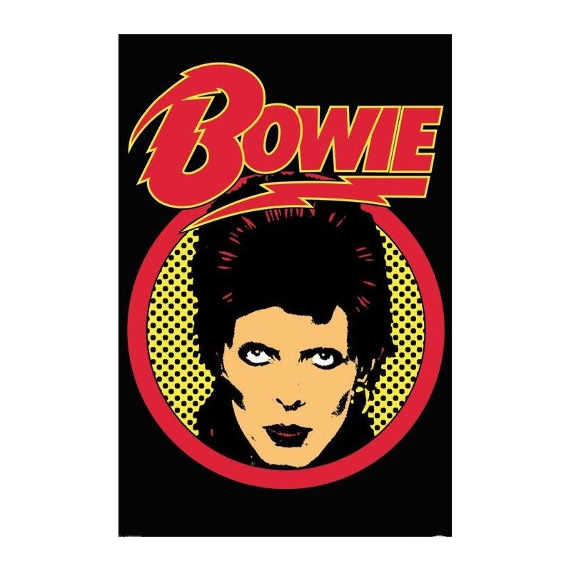 Poster - David Bowie - Retro Grafic Poster - David Bowie - Retro Grafic