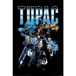 TUPAC SHAKUR (ALL EYEZ MOTORCYCLE)