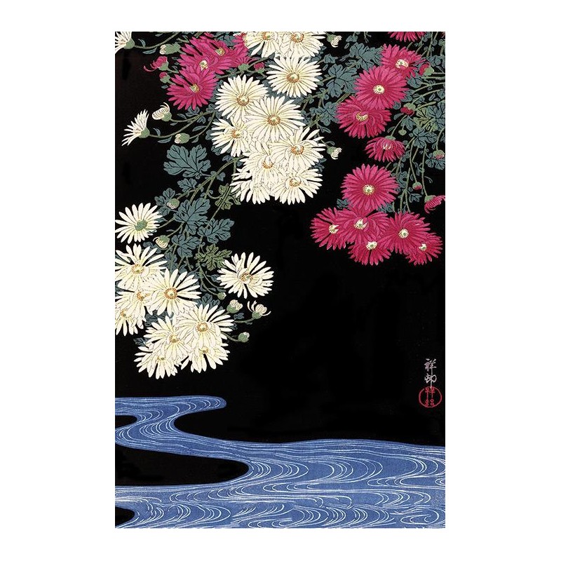 Ohara Koson (Chrysanthemum and Running Water) Ohara Koson (Chrysanthemum and Running Water)