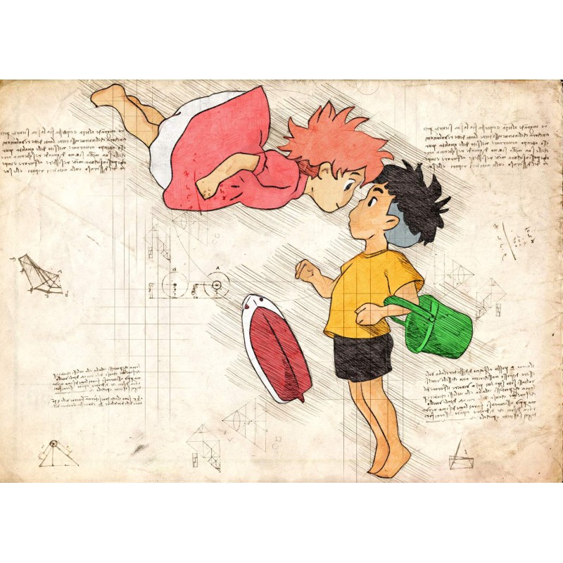 The Hobbit - Parchment map, Pergament karta The Hobbit - Parchment map, Pergament karta