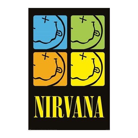NIRVANA (SMILEY SQUARES)