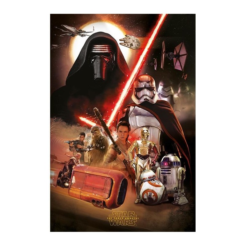 Star Wars - The Force Awakens - Kylo Ren & Captain Phasma R2D2 Star Wars - The Force Awakens - Kylo Ren & Captain Phasma R2D2
