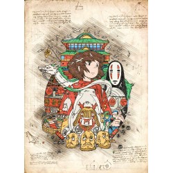 The Hobbit - Parchment map, Pergament karta