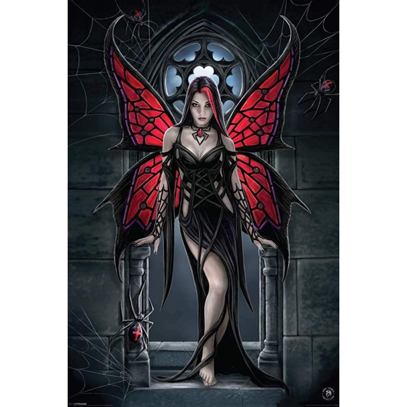 Anne Stokes - Aracnafaria Butterfly Anne Stokes - Aracnafaria Butterfly