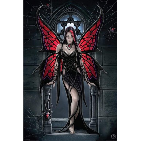 Anne Stokes - Aracnafaria Butterfly