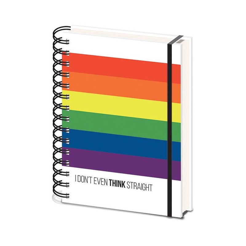 Anteckningsbok - LGBT (I DON´T EVEN THINK STRAIGHT) Anteckningsbok - LGBT (I DON´T EVEN THINK STRAIGHT)