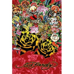 Ed Hardy Poster - New York