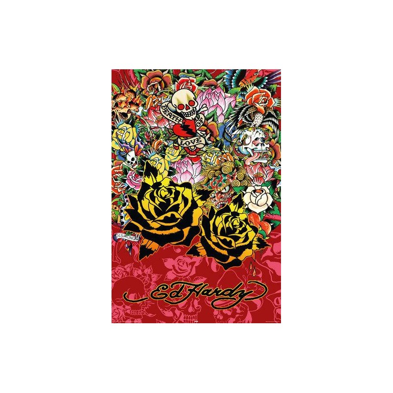 Ed Hardy Poster - New York