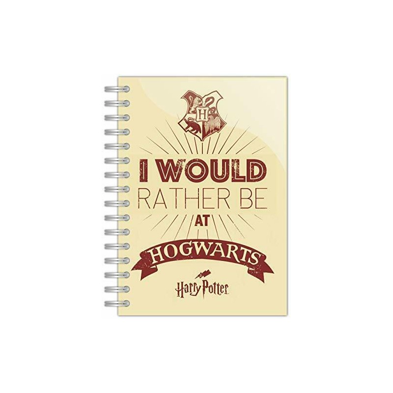 Anteckningsbok - Harry Potter Notebook - I would rather be at Hogwarts Anteckningsbok - Harry Potter Notebook - I would rather be at Hogwarts