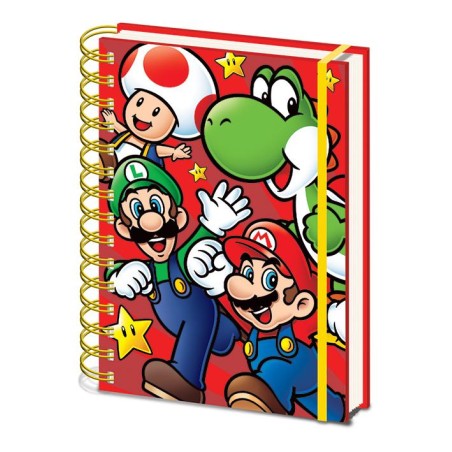 Anteckningsbok - Super Mario (Run)
