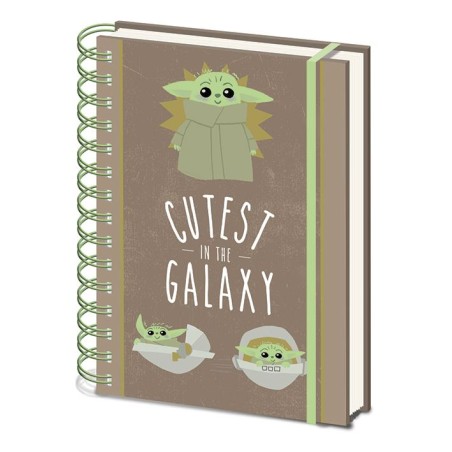 Anteckningsbok - Star Wars The Mandalorian (Cutest In The Galaxy)