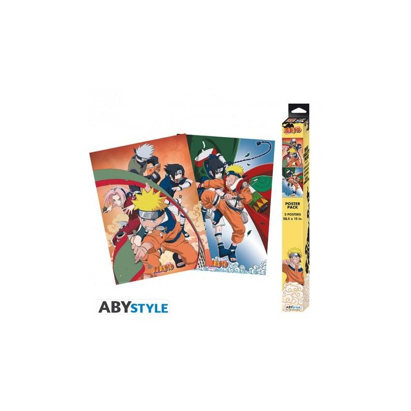 NARUTO SHIPPUDEN - Set 2 Chibi Posters - Team 7 NARUTO SHIPPUDEN - Set 2 Chibi Posters - Team 7