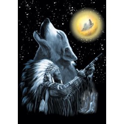 Howling wolf & Indian Chief - Varg 