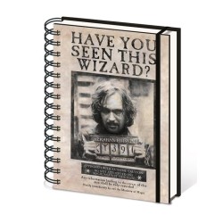 Anteckningsbok - Harry Potter (Wanted Sirius Black)