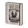 Anteckningsbok - Harry Potter (Wanted Sirius Black)