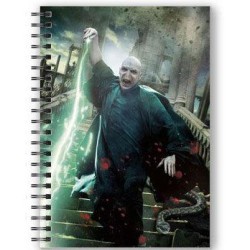 Anteckningsbok - Harry Potter Harry Voldemort 3D