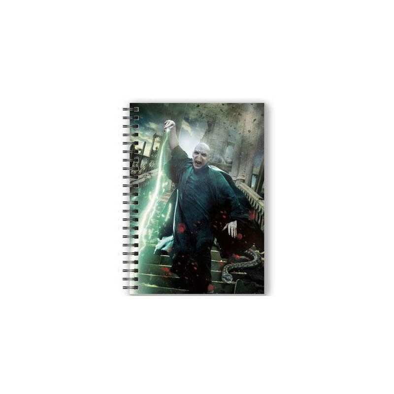 Anteckningsbok - Harry Potter Harry Voldemort 3D Anteckningsbok - Harry Potter Harry Voldemort 3D