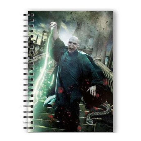 Anteckningsbok - Harry Potter Harry Voldemort 3D