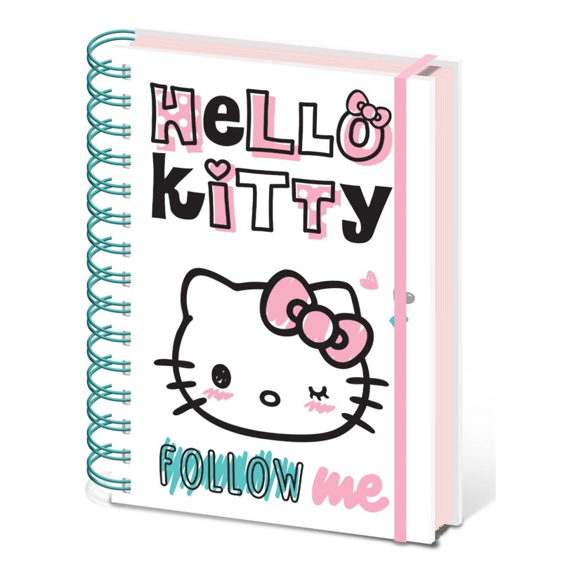 HELLO KITTY (INSTA CUTENESS) A5 WIRO NOTEBOOK HELLO KITTY (INSTA CUTENESS) A5 WIRO NOTEBOOK