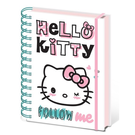 HELLO KITTY (INSTA CUTENESS) A5 WIRO NOTEBOOK