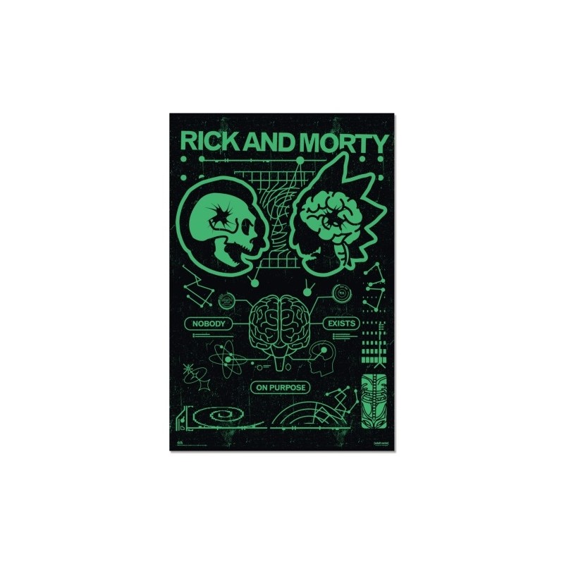 RICK AND MORTY - NOBODY EXIST ON PURPOSE RICK AND MORTY - NOBODY EXIST ON PURPOSE