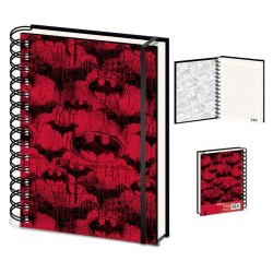 Anteckningsbok - Batman (Red)