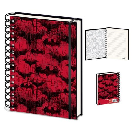 Anteckningsbok - Batman (Red)